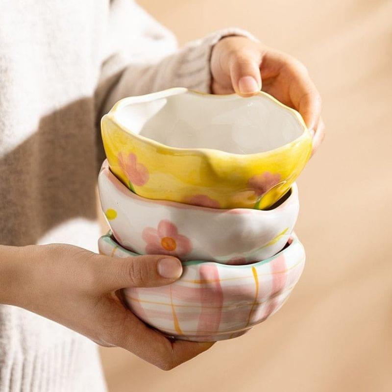 Håndlavet Keramisk Miso Suppe Skål til Daglig Brug