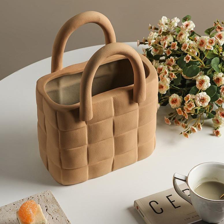 Elegant keramisk Cecile vase til moderne boligindretning