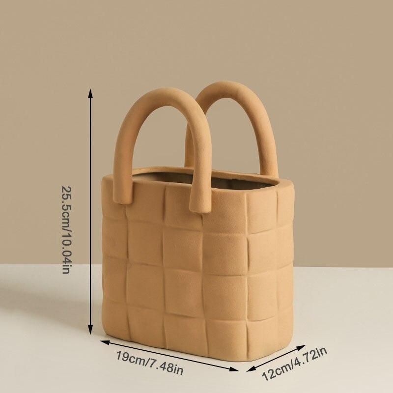 Elegant keramisk Cecile vase til moderne boligindretning