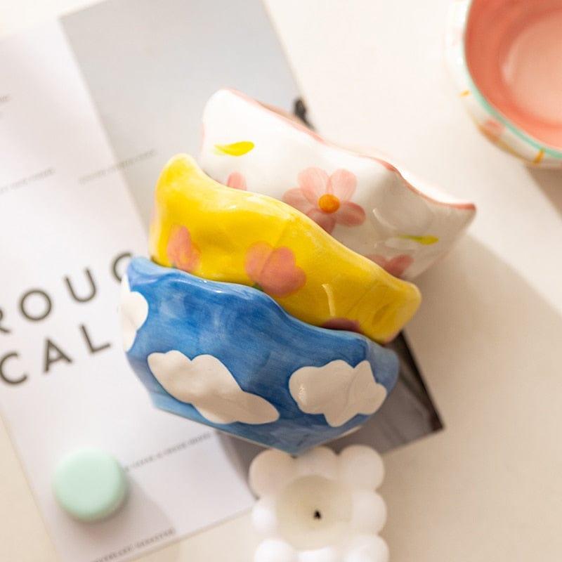 Håndlavet Keramisk Miso Suppe Skål til Daglig Brug