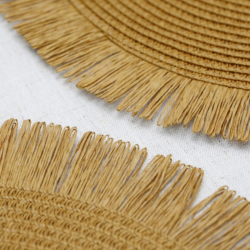 Boho Vævet Bordløber til Stilfuld Spisebordsdekoration