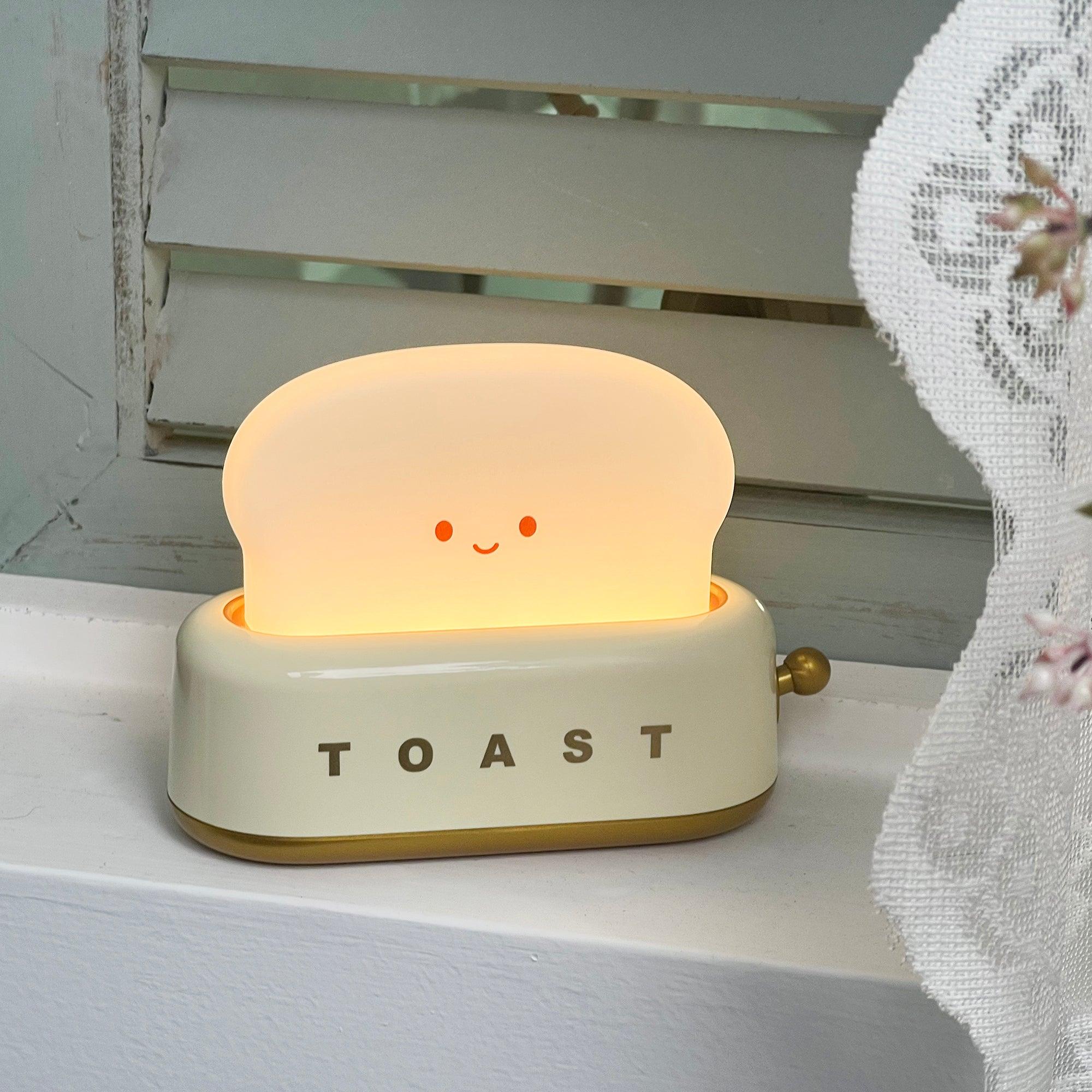 Stylish Bordlampe med Indbygget Batteri og Brødrister Design