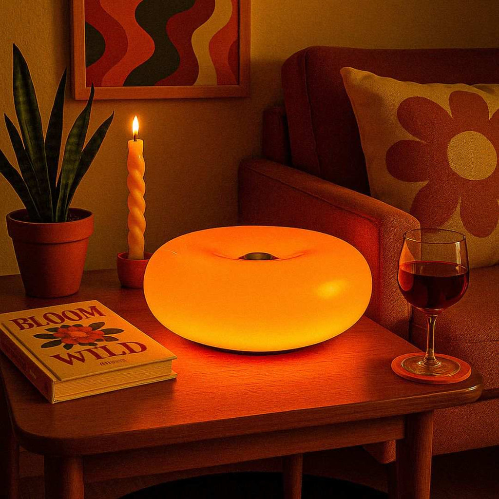 The Donut Lamp – Skulpturelt LED-lys med dæmpbar glød
