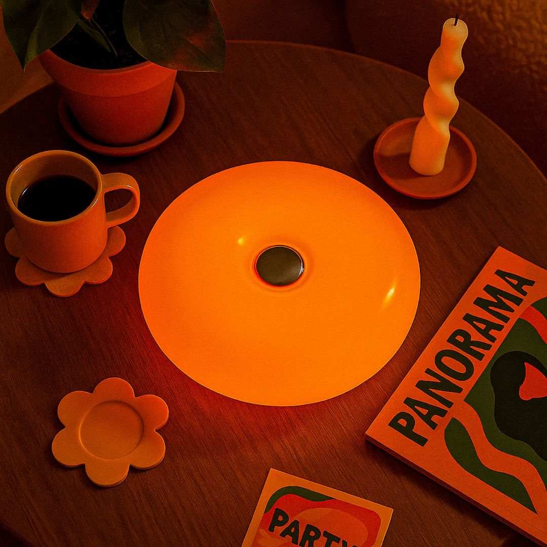 The Donut Lamp – Skulpturelt LED-lys med dæmpbar glød