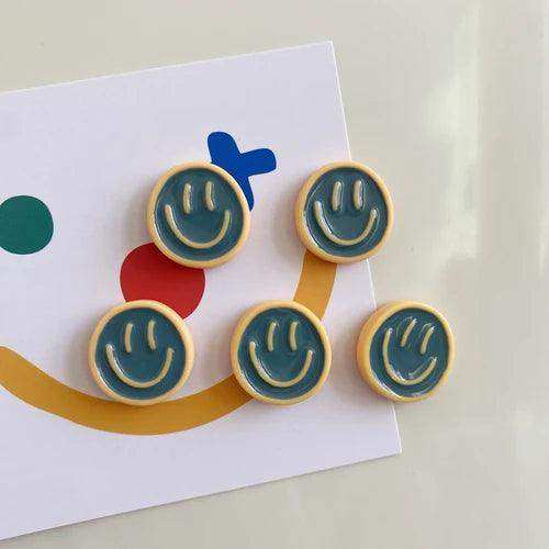 Smiling Glow Magneter – Sjove og farverige køleskabsmagneter