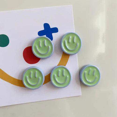 Smiling Glow Magneter – Sjove og farverige køleskabsmagneter