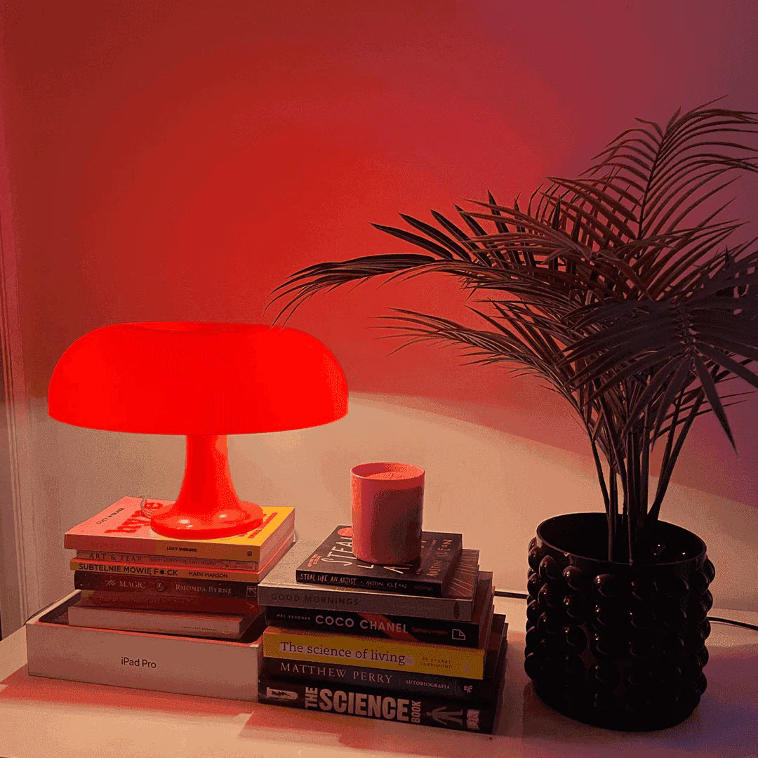 Mushroom skrivebordslampe - Retro, moderne belysning til stilfulde interiører